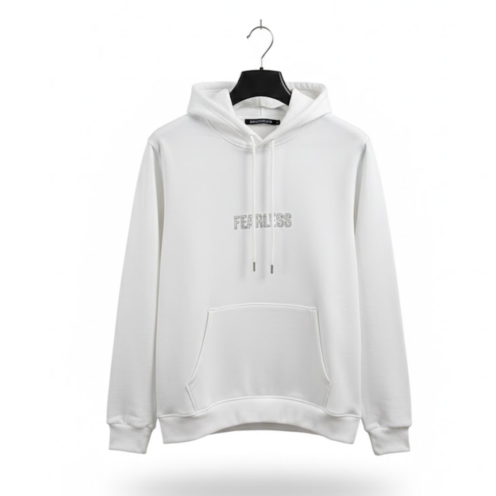 Image de Hoodie "Fearless Lion" Blanc